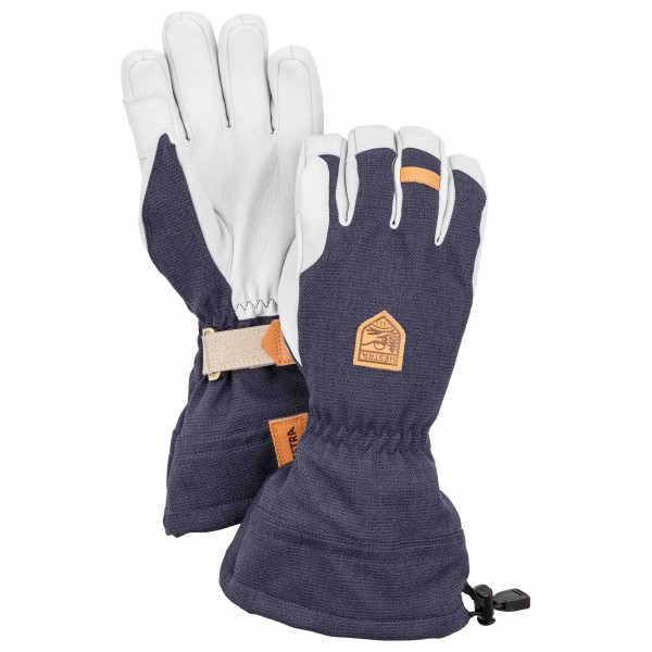Hestra - Army Leather Patrol Gauntlet 5 Finger - Handschuhe Gr 7 grau von Hestra