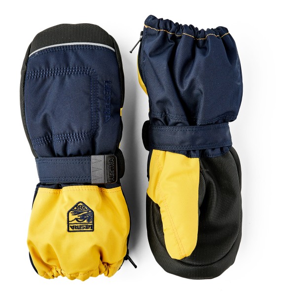 Hestra - Baby Zip Long Mitt - Handschuhe Gr 5 grau von Hestra