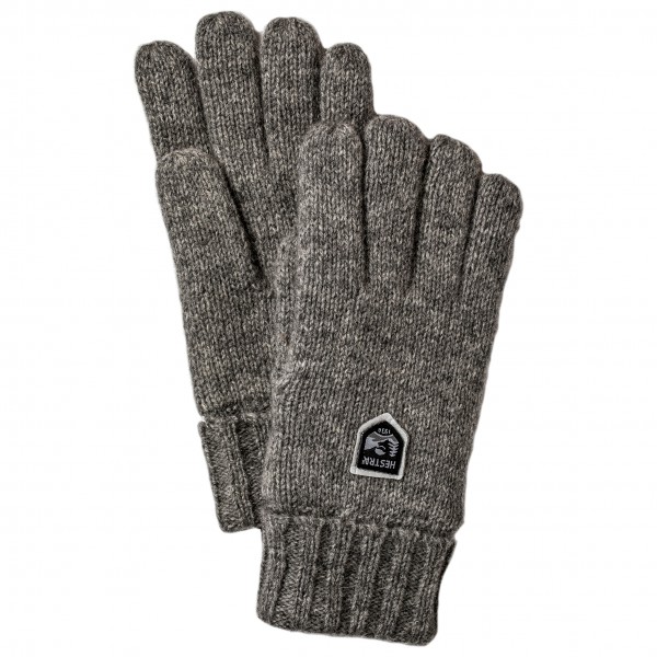 Hestra - Basic Wool Glove - Handschuhe Gr 7 grau von Hestra
