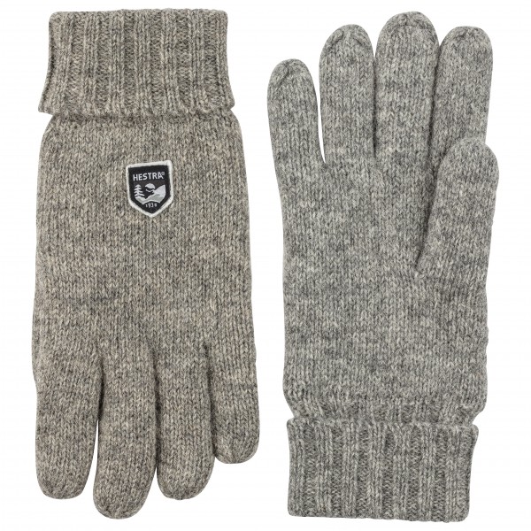 Hestra - Basic Wool Glove - Handschuhe Gr 6;7;8 grau;oliv von Hestra