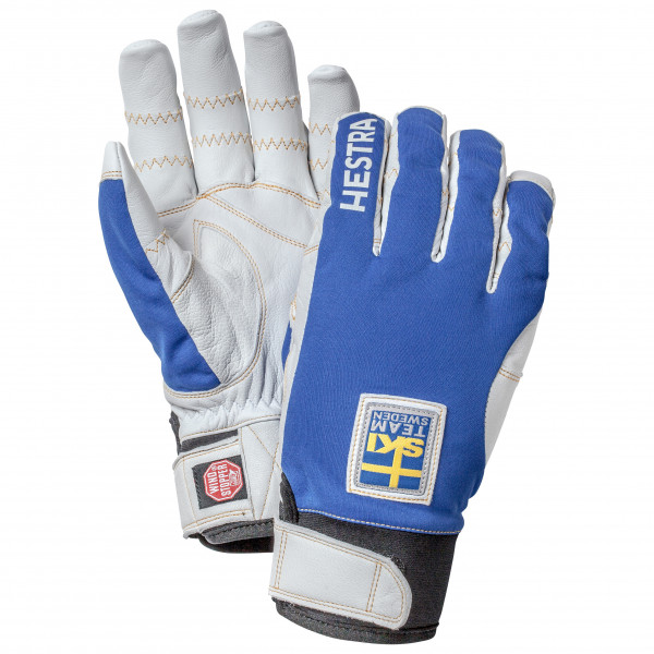 Hestra - Ergo Grip Active 5 Finger - Handschuhe Gr 10;11;6;7;8;9 beige;grau;weiß/blau Hestra - Ergo Grip Active 5 Finger - Handschuhe Gr 10;11;6;7;8;9 beige;grau;weiß/blau von Hestra