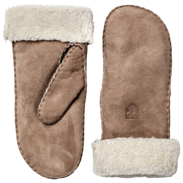 Hestra - Sheepskin Mitt - Handschuhe Gr 6;7 braun;oliv von Hestra