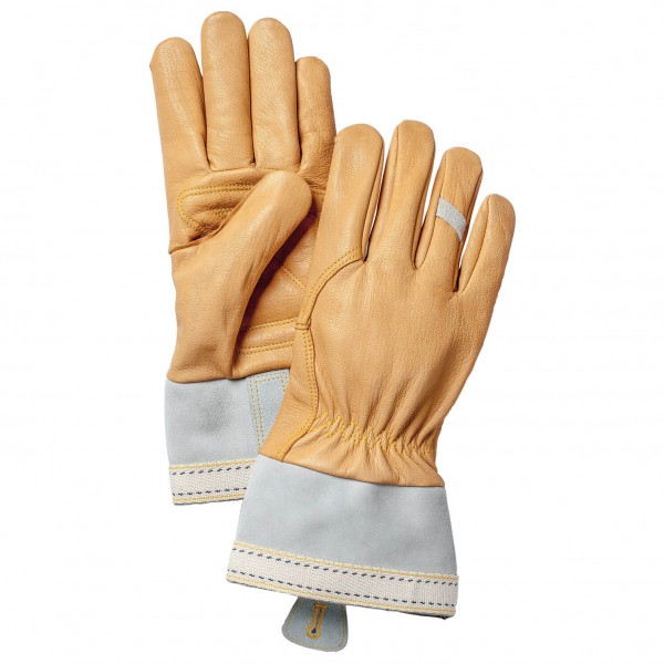 Hestra - Skullman 5 Finger - Handschuhe Gr 7 beige von Hestra