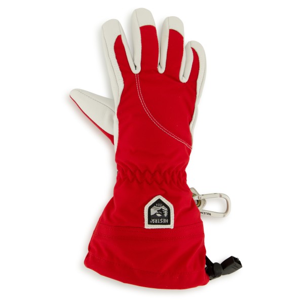 Hestra - Women's Heli Ski 5 Finger - Handschuhe Gr 5;6 oliv/grau;rot;schwarz/grau von Hestra