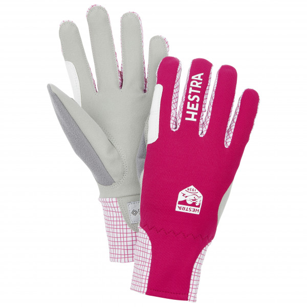 Hestra - Women's W.S. Breeze 5 Finger - Handschuhe Gr 9 rosa/grau von Hestra