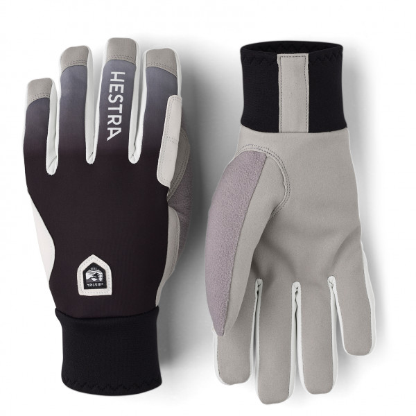 Hestra - Women's XC Primaloft 5 Finger - Handschuhe Gr 5;9 grau;schwarz von Hestra