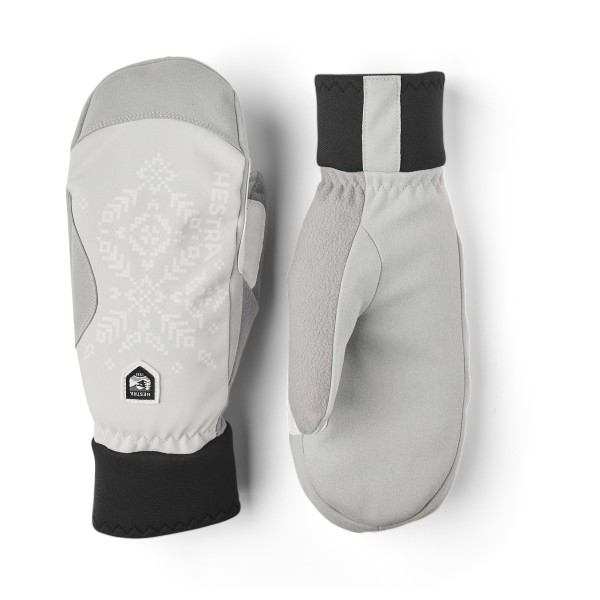 Hestra - Women's XC Primaloft  Mitt - Handschuhe Gr 8 grau von Hestra