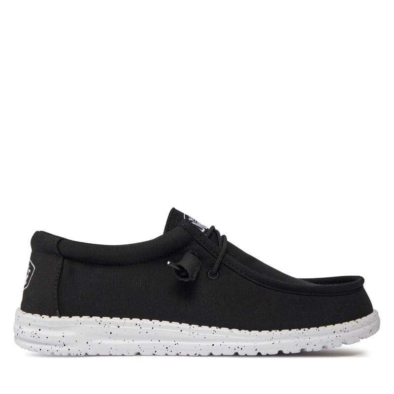 Mokassins Hey Dude Wally Slub 40009-001 Schwarz von Hey Dude