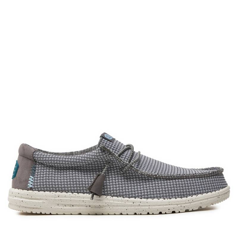 Mokassins Hey Dude Wally Sport Mesh 40403-030 Grau von Hey Dude