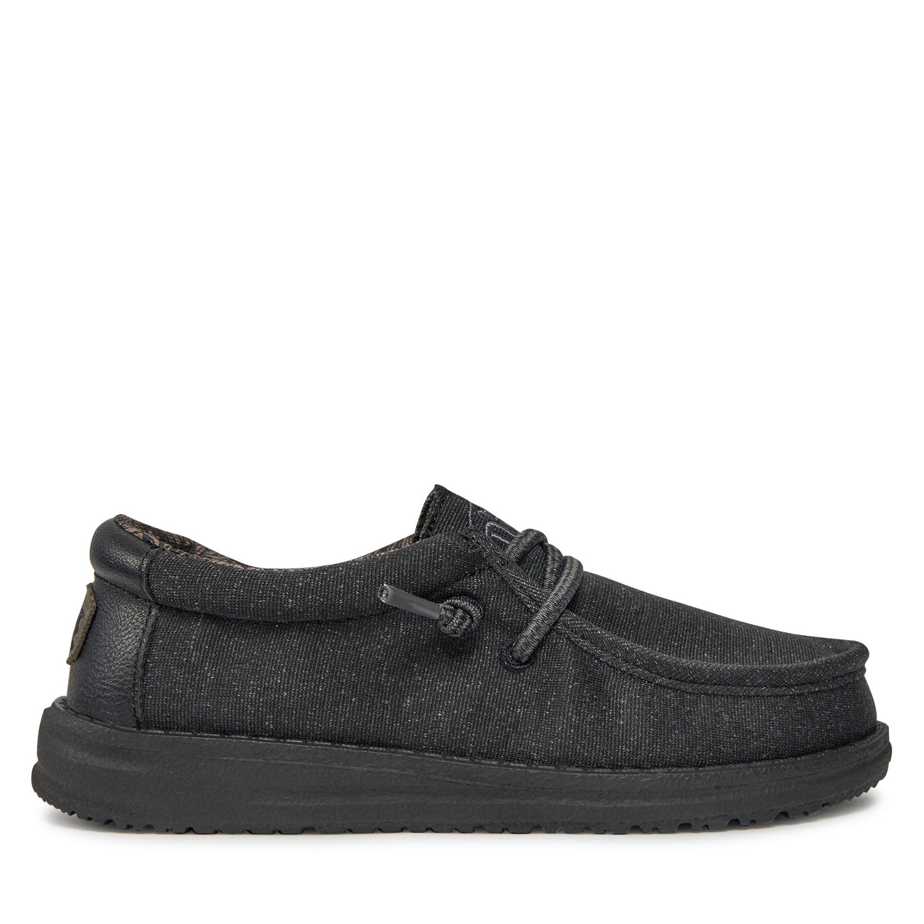 Halbschuhe Hey Dude Wally Youth Basic 40041-001 Black von Hey Dude