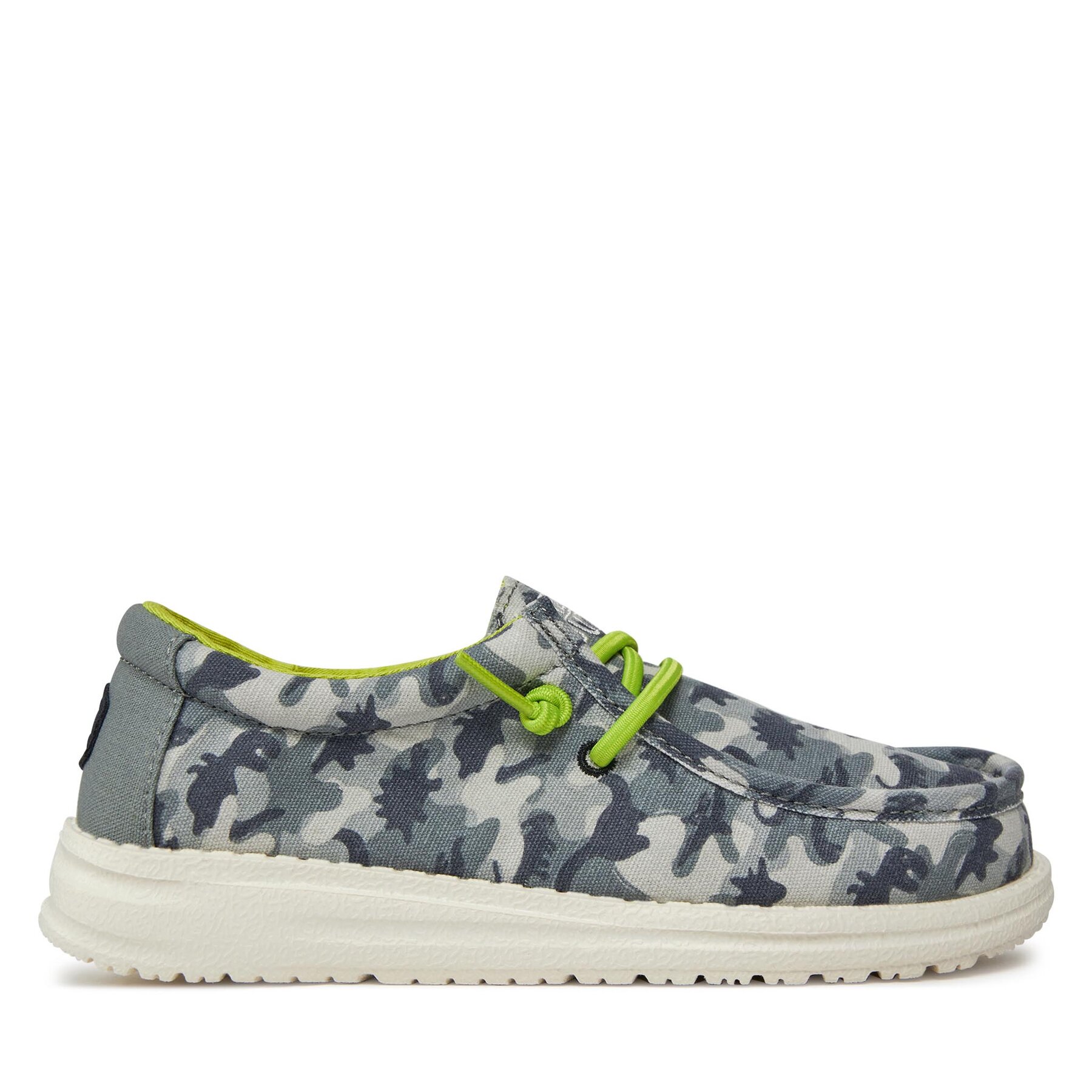 Halbschuhe Hey Dude Wally Youth Camodino 40043-425 Blue von Hey Dude