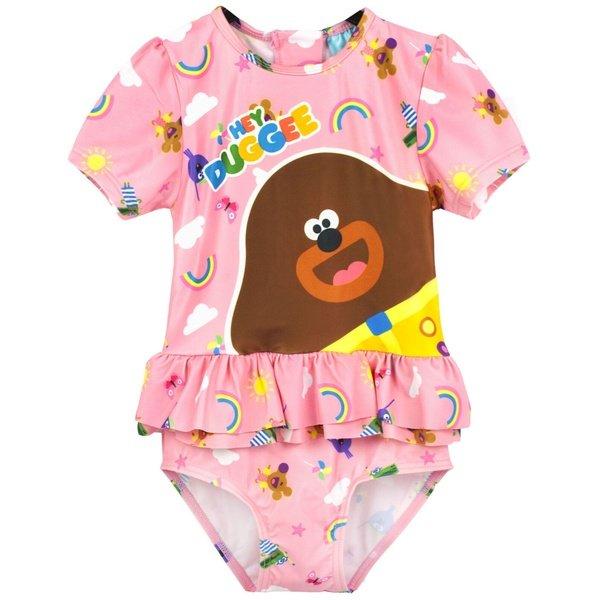 Badeanzug, Mit Rüschen Mädchen Pink 92 von Hey Duggee