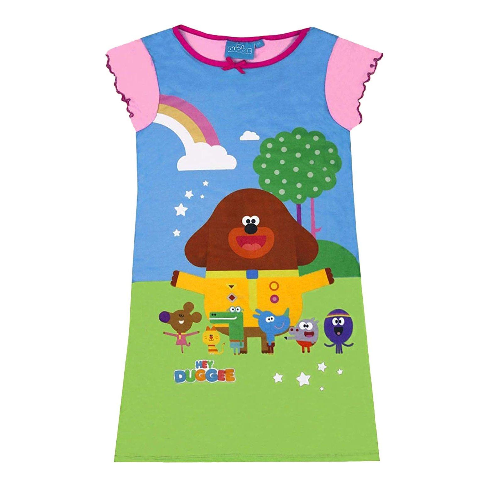 Squirrel Club Nachthemd Mädchen Blau Bedruckt 104 von Hey Duggee