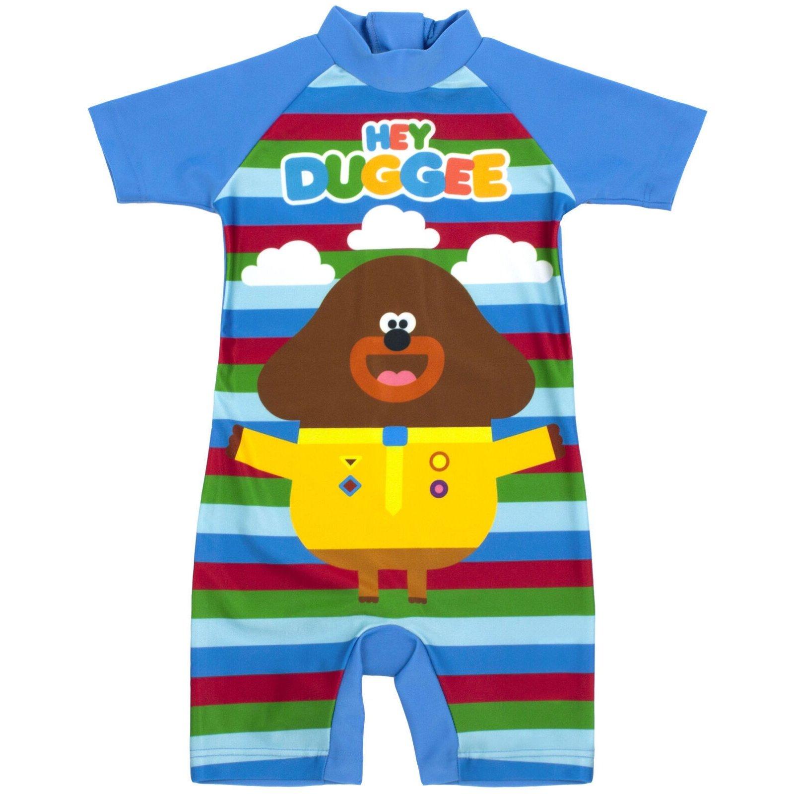 Sunsafe Badeanzug Mädchen Blau 98 von Hey Duggee