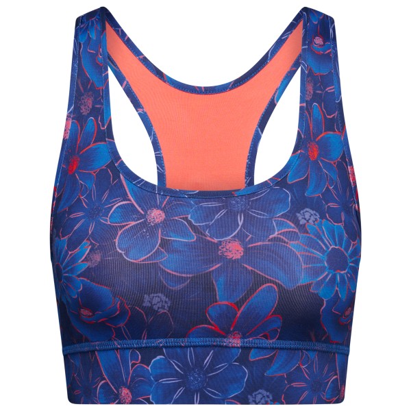 Hey Honey - Women's Bra Flower Daze - Sport-BH Gr XL blau von Hey Honey