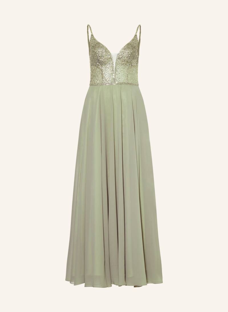 Hey Kyla Abendkleid Mit Pailetten Und Schmucksteinen gruen von Hey Kyla