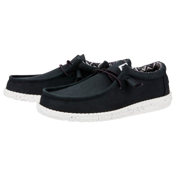 HeyDude - Wally Canvas - Sneaker Gr 40 schwarz von HeyDude