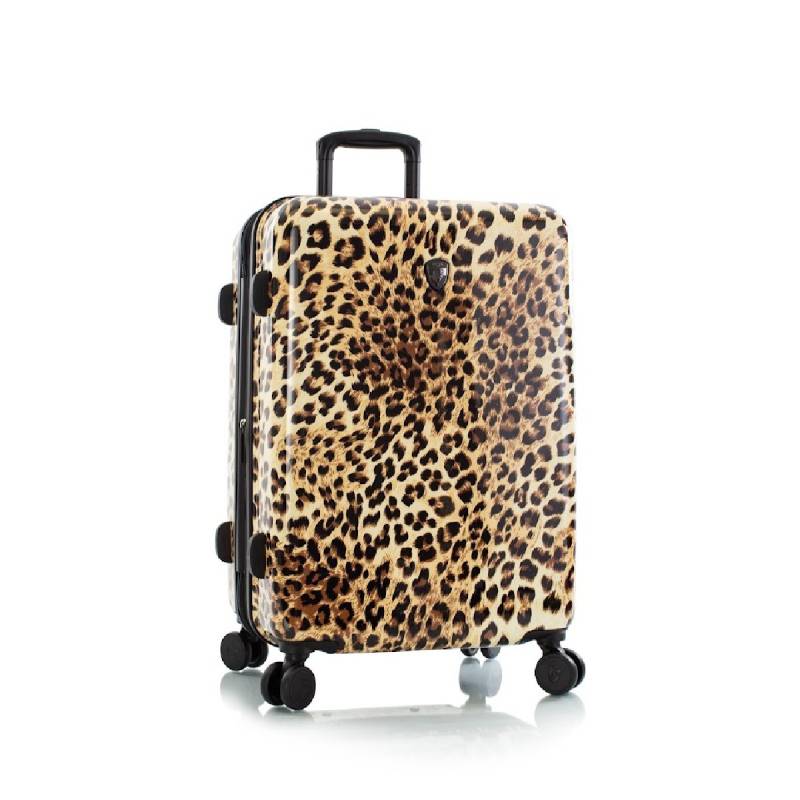 Fashion Spinner - Hartschalenkoffer M Brown Leopard von Heys