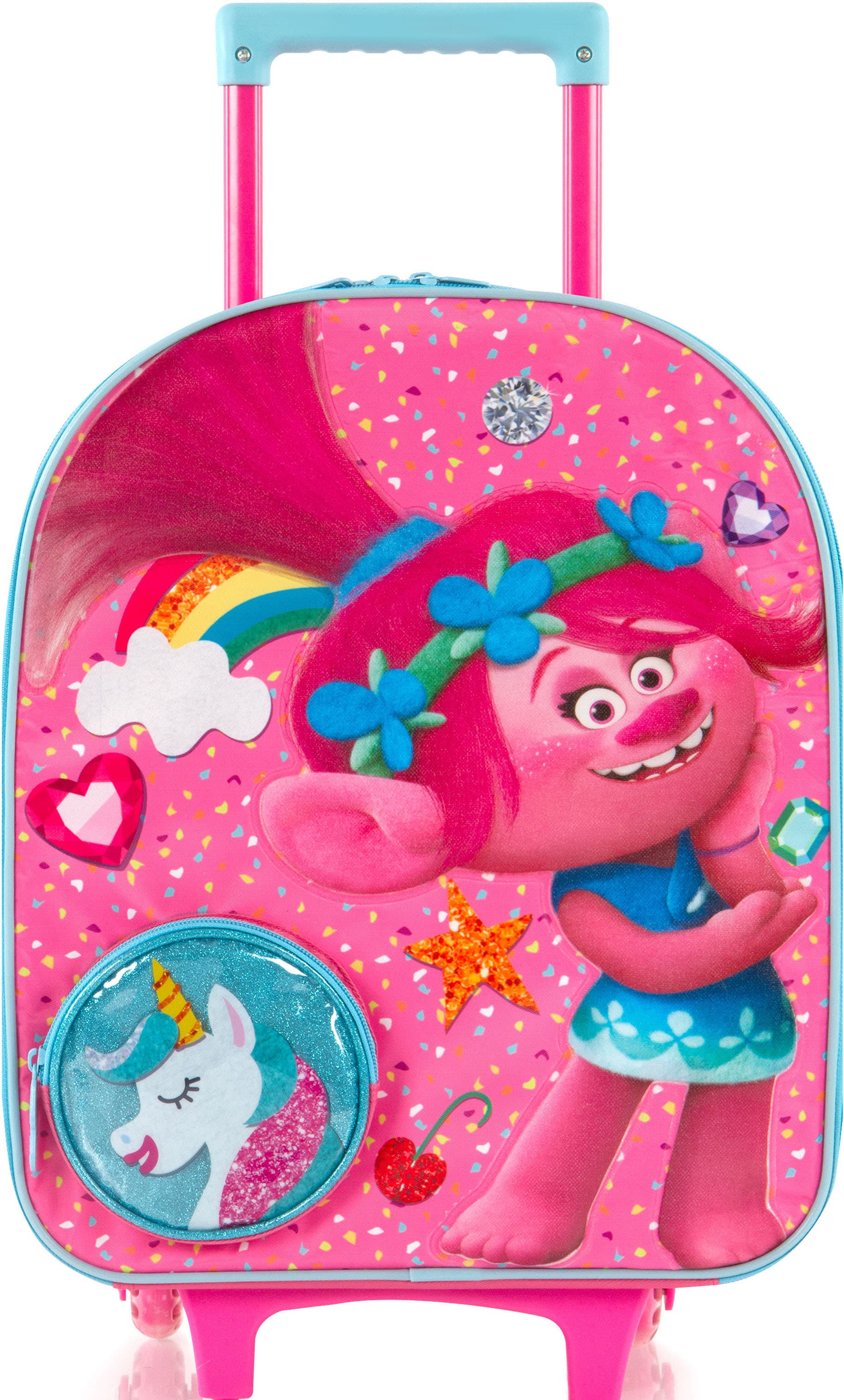 Heys Kinderkoffer »Trolls, Rosa«, 2 Rollen von Heys