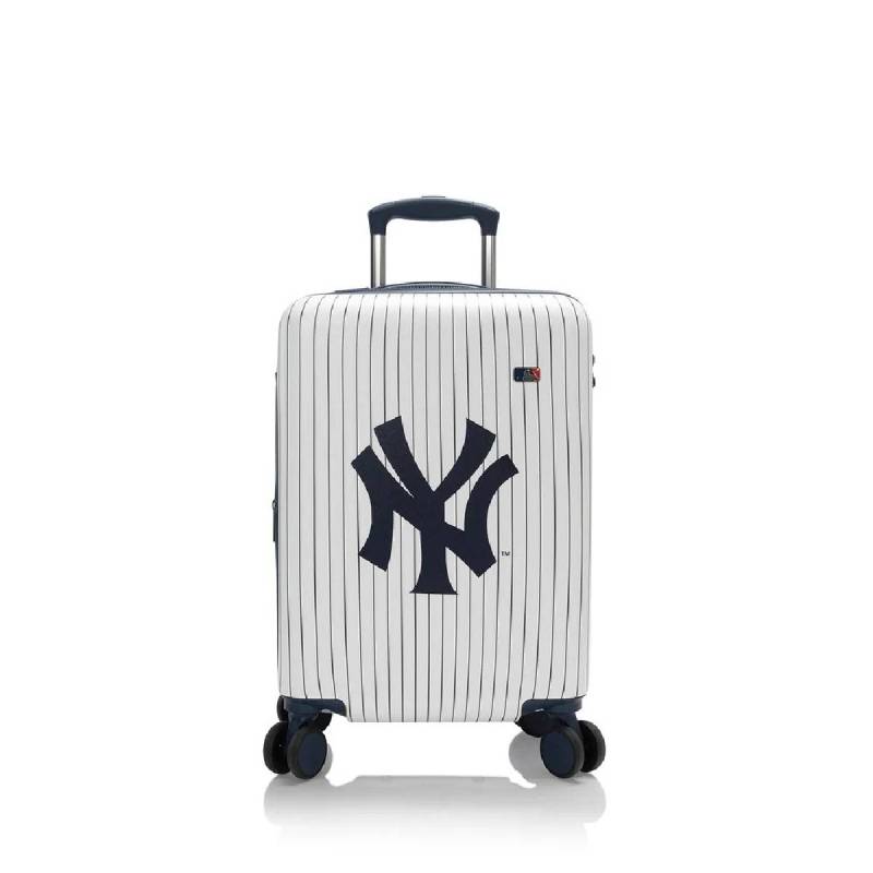 MLB Spinner - New York Yankees Handgepäckkoffer, Weiss von Heys