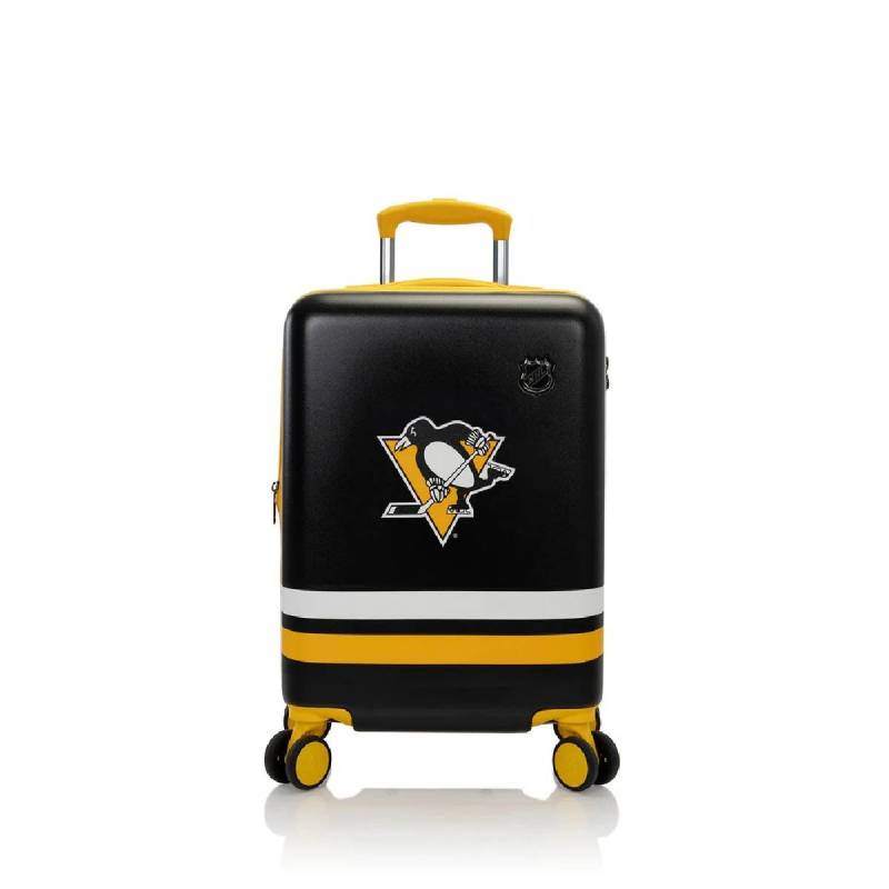 NHL Spinner - Pittsburgh Penguins Handgepäckkoffer, Schwarz von Heys