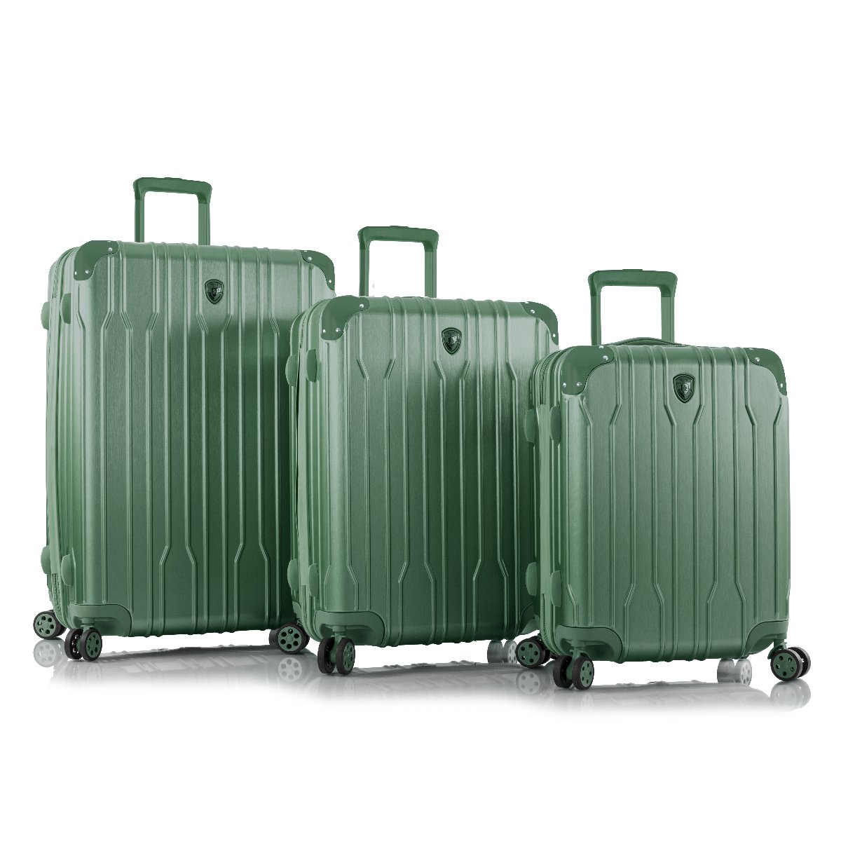 Xtrak - Trolley 3er Set in Midnight Green Xtrak - Trolley 3er Set in Midnight Green von Heys