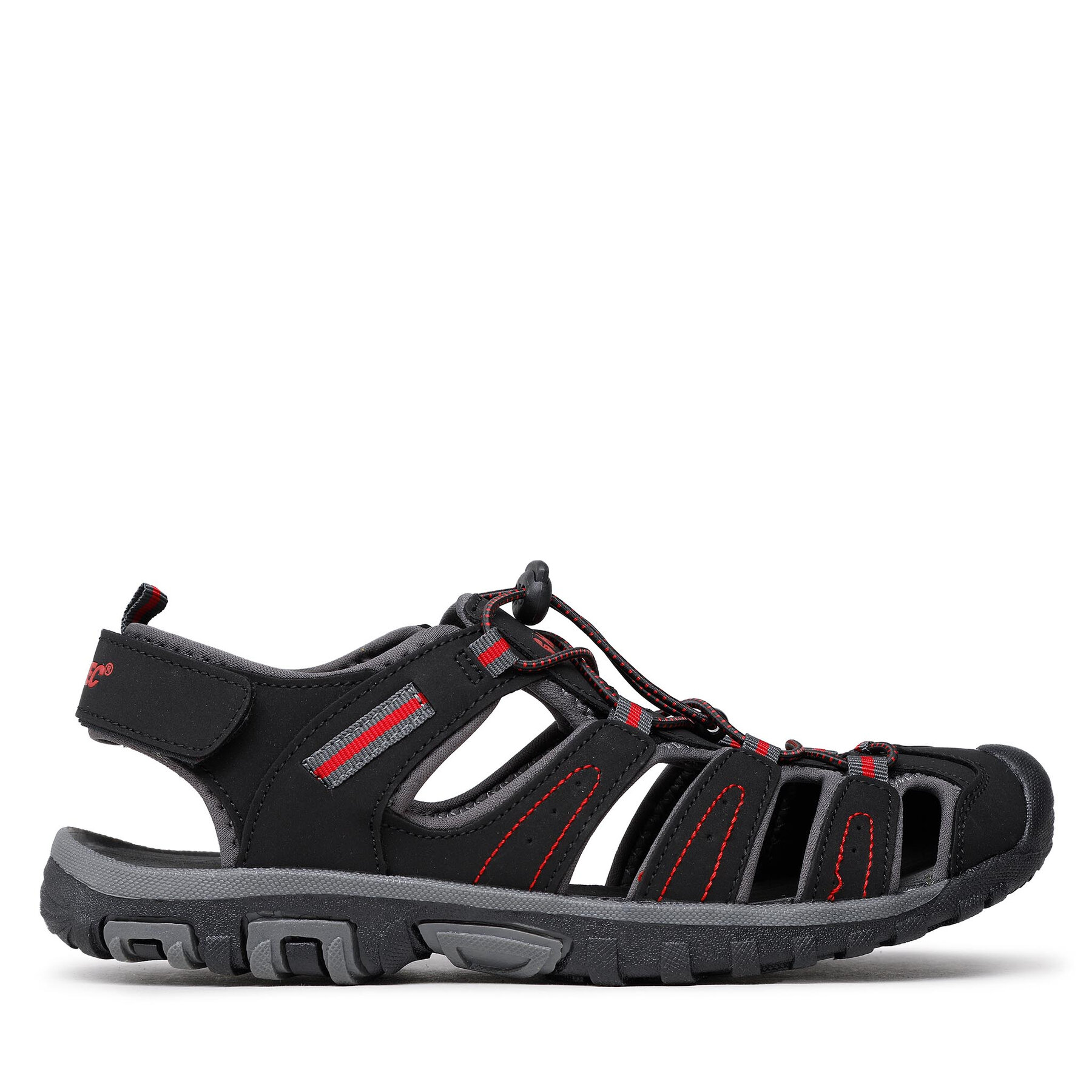 Sandalen Hi-Tec Tiore AVS-SS19-HT-01-Q2 Black/Dark Grey/Red von Hi-Tec