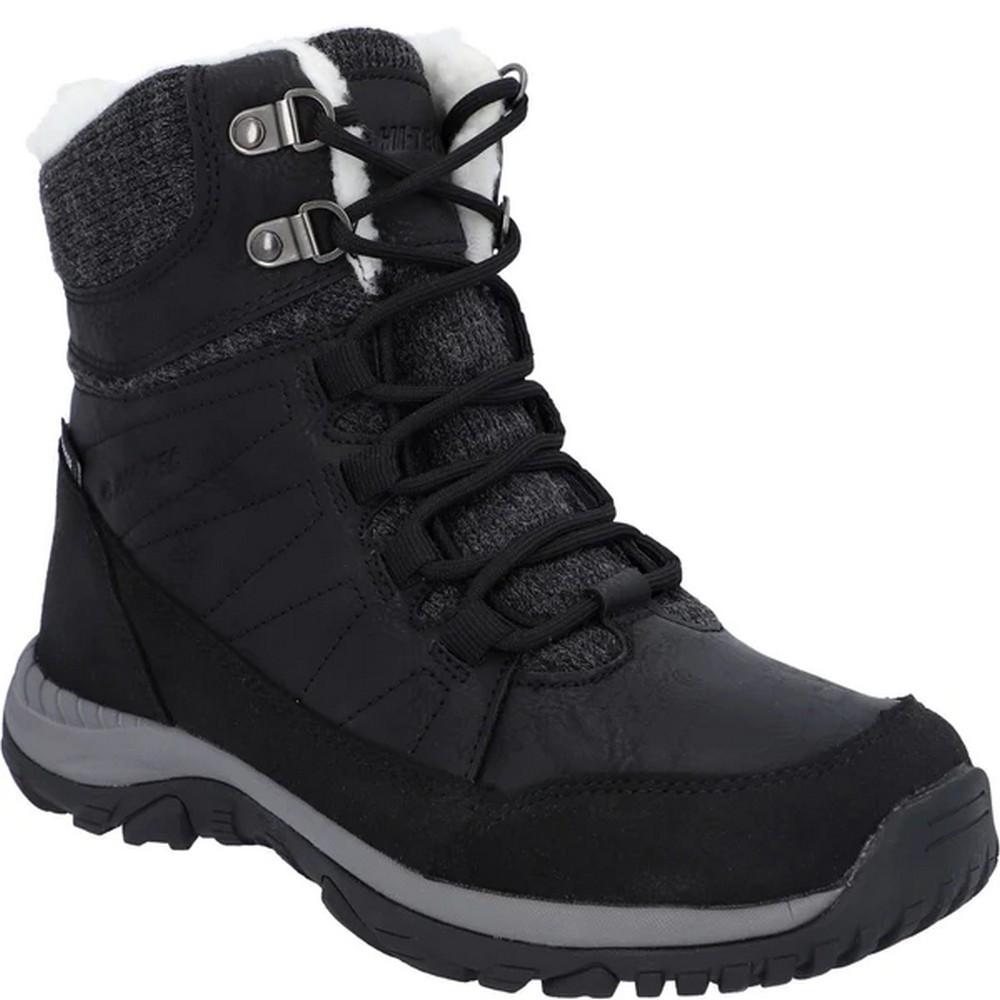 Stiefel Riva Mid Damen Schwarz 37 von Hi-Tec