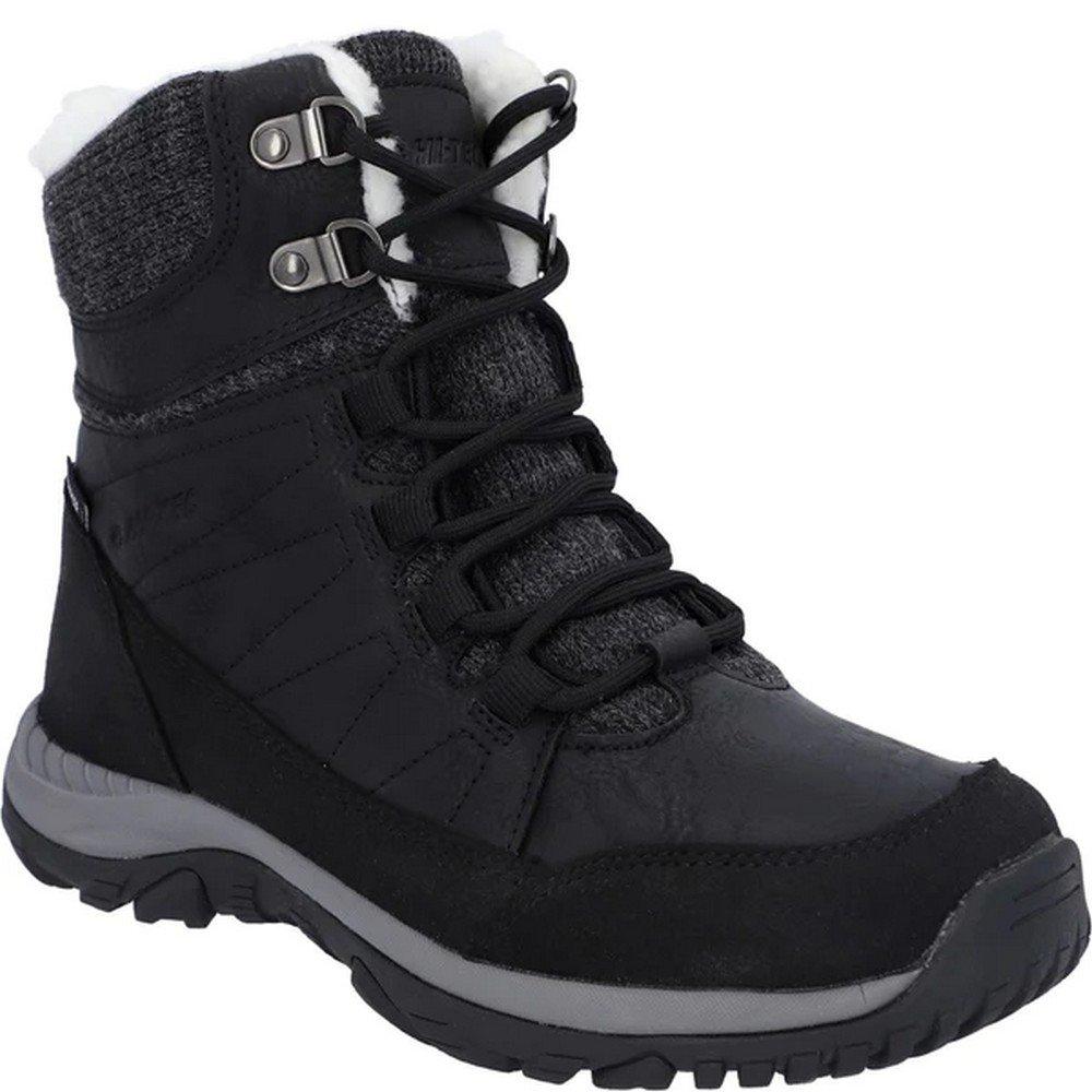 Stiefel Riva Mid Damen Schwarz 38 von Hi-Tec