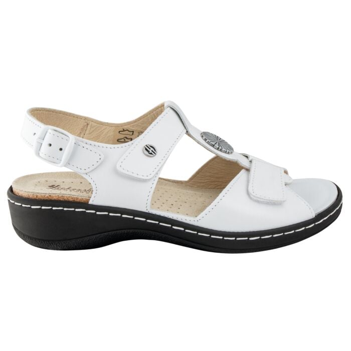 Hickersberger Leder-Sandalette Damen weiss, 36 von Hickersberger