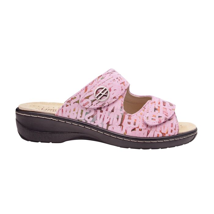 Hickersberger Pantolette aus Leder pink Hickersberger Pantolette aus Leder pink von Hickersberger
