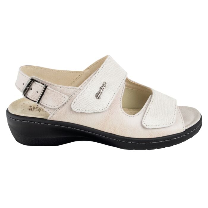 Hickersberger Sandalette Leder Damen beige, 35 von Hickersberger