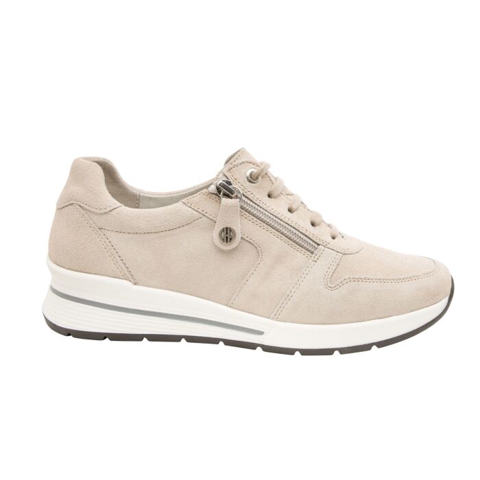 Hickersberger Sneaker aus weichem Veloursleder beige Hickersberger Sneaker aus weichem Veloursleder beige von Hickersberger