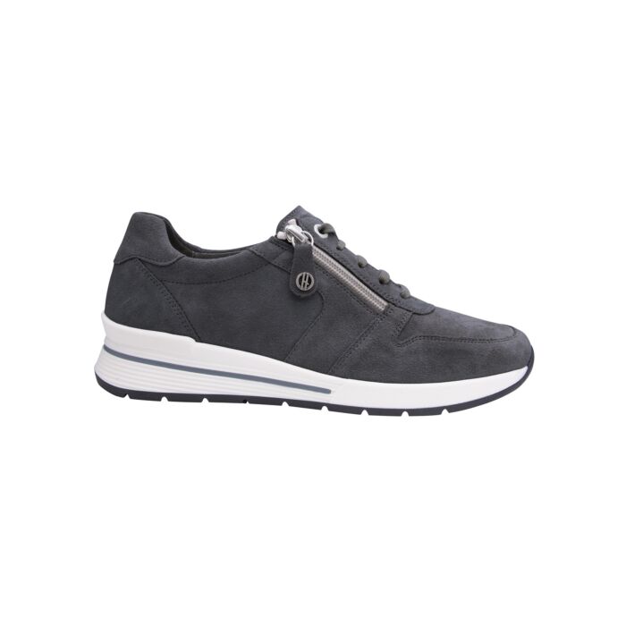 Hickersberger Sneaker aus weichem Veloursleder hellgrau Hickersberger Sneaker aus weichem Veloursleder hellgrau von Hickersberger