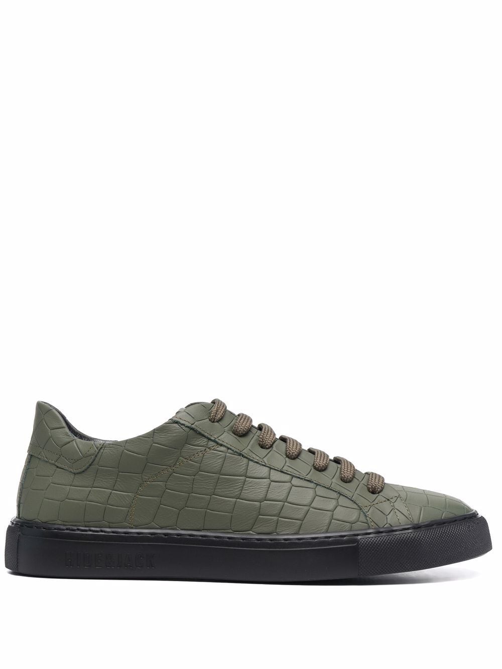 Hide&Jack Essence Croco sneakers - Green von Hide&Jack