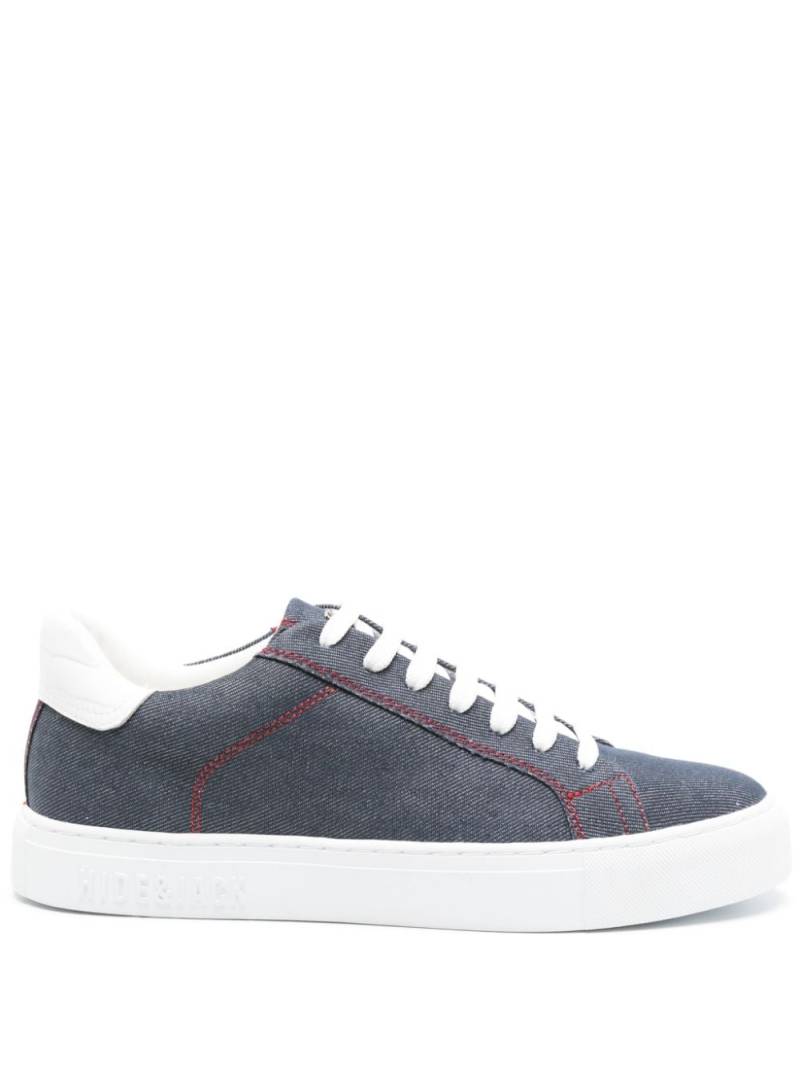 Hide&Jack Essence Denim sneakers - Blue von Hide&Jack