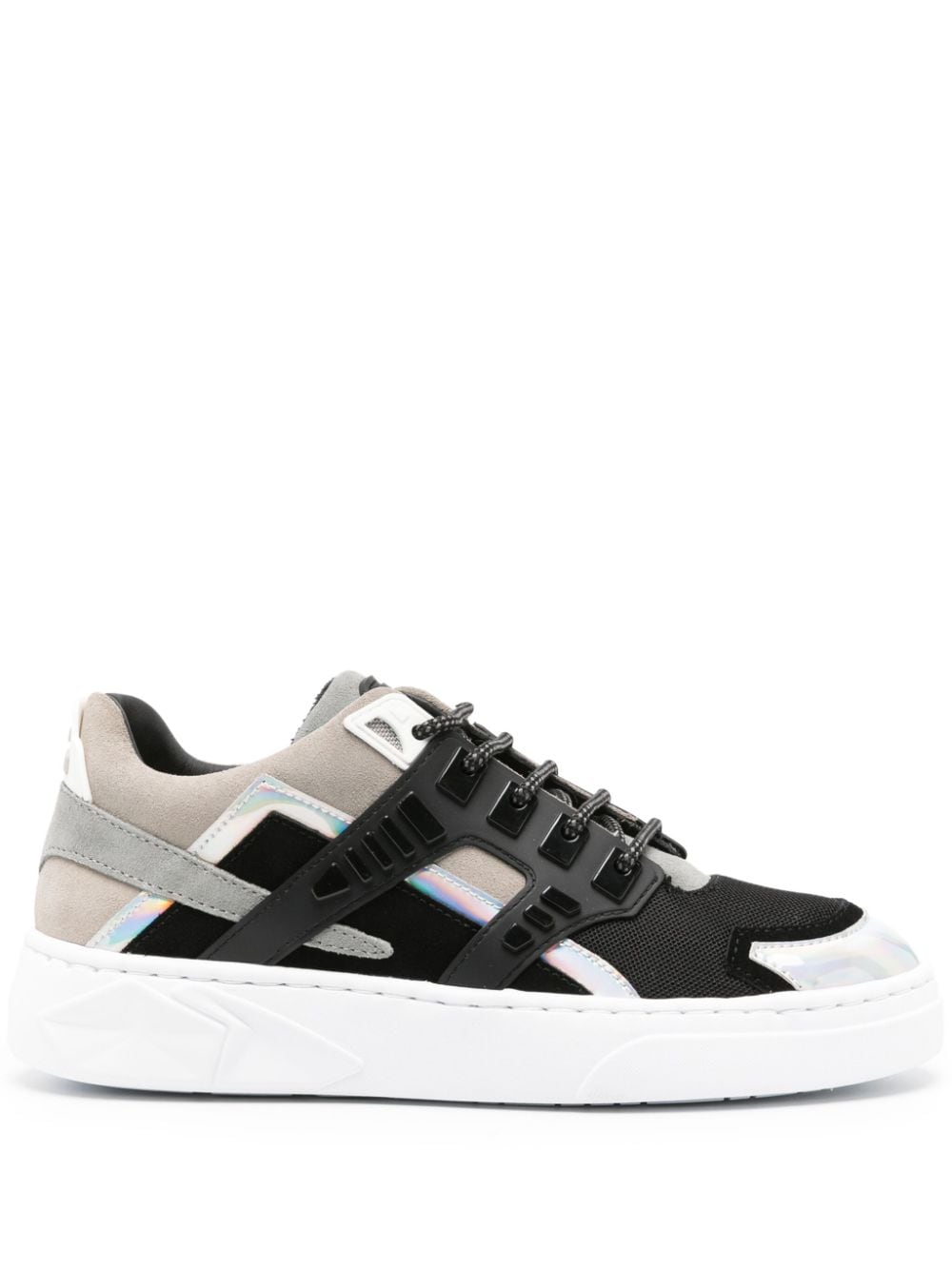 Hide&Jack Mini Silverstone low-top sneakers - Black von Hide&Jack