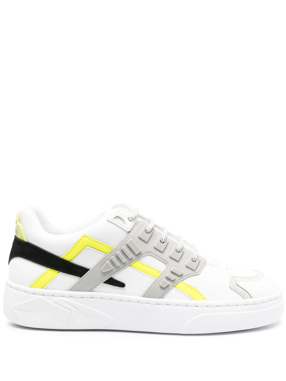 Hide&Jack Mini Silverstone low-top sneakers - White von Hide&Jack