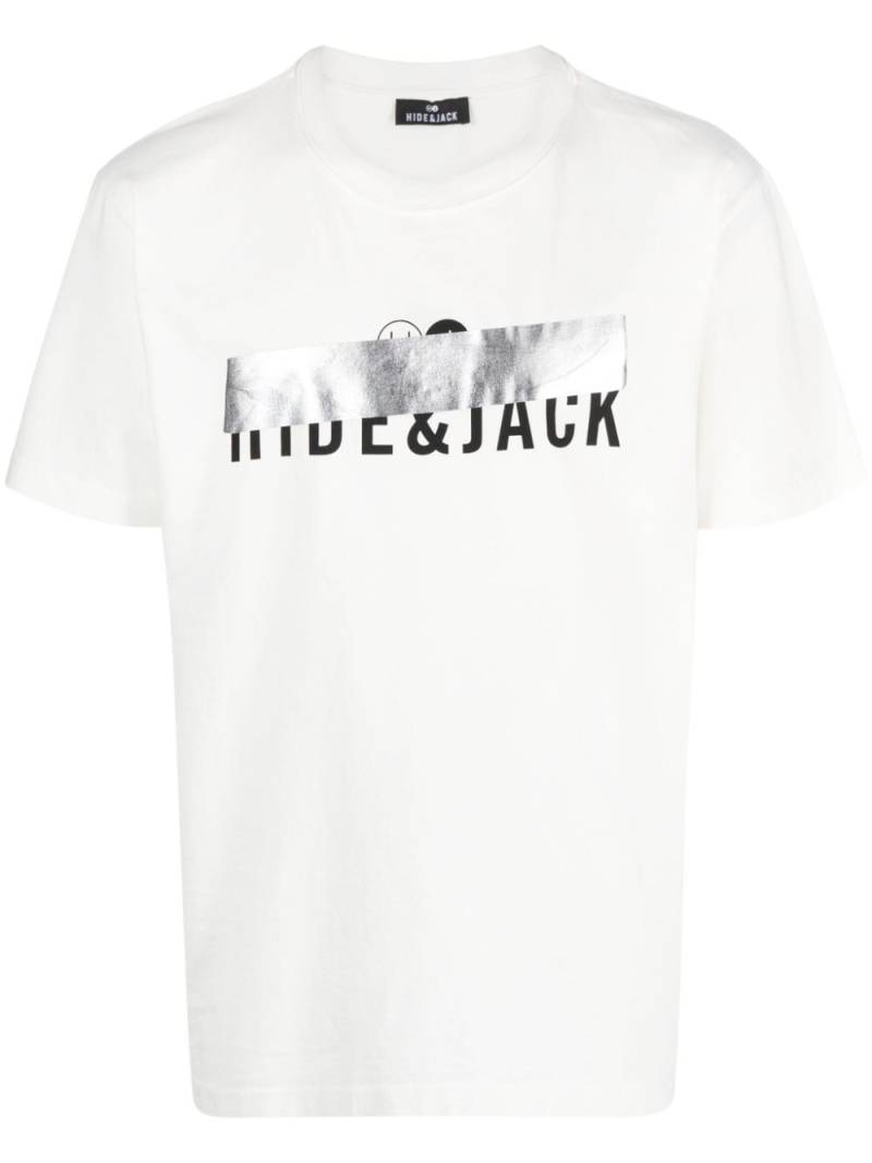 Hide&Jack logo-print cotton T-Shirt - White von Hide&Jack