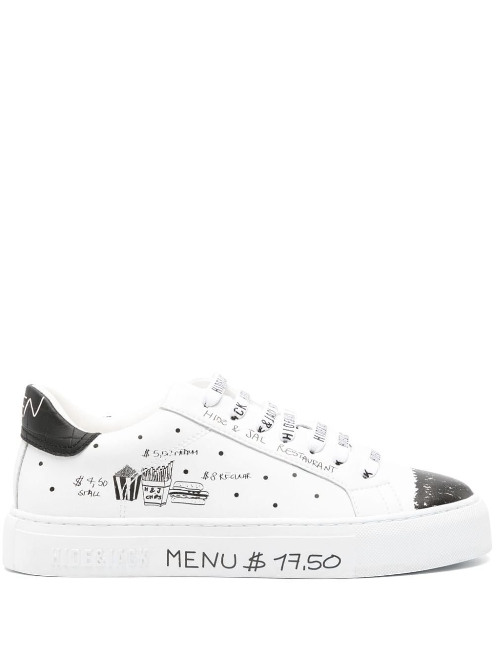 Hide&Jack Essence Sketch sneakers - White von Hide&Jack