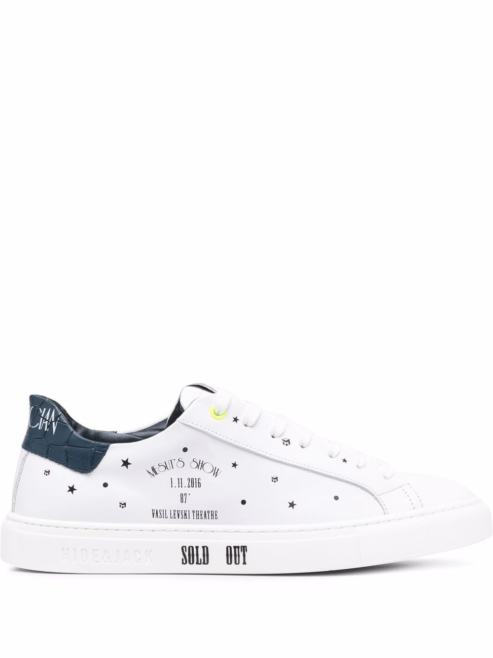 Hide&Jack logo-printed sneakers - White von Hide&Jack