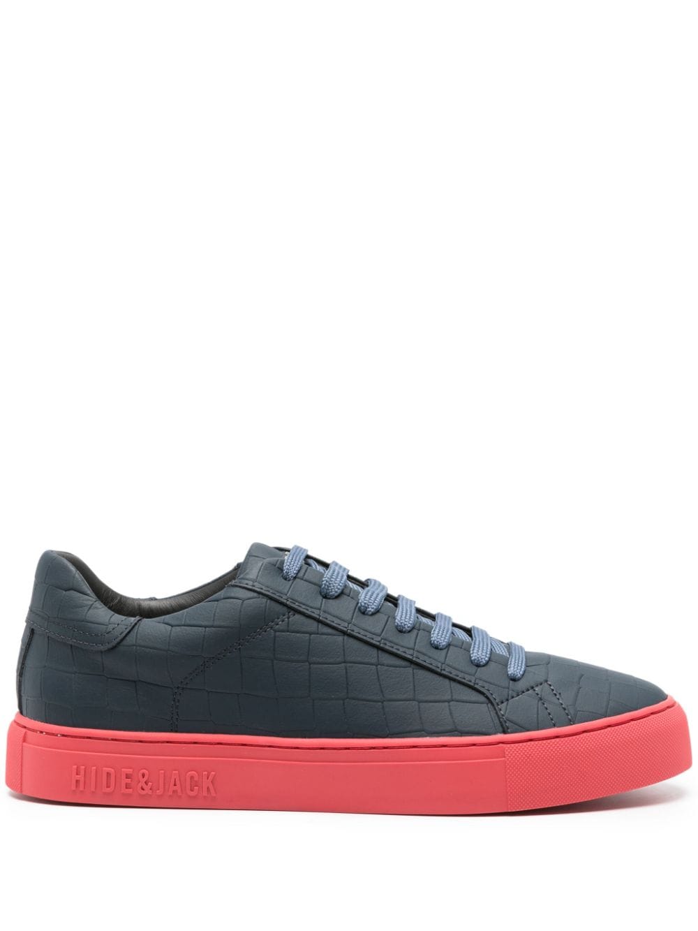 Hide&Jack Essence Croco sneakers - Blue von Hide&Jack