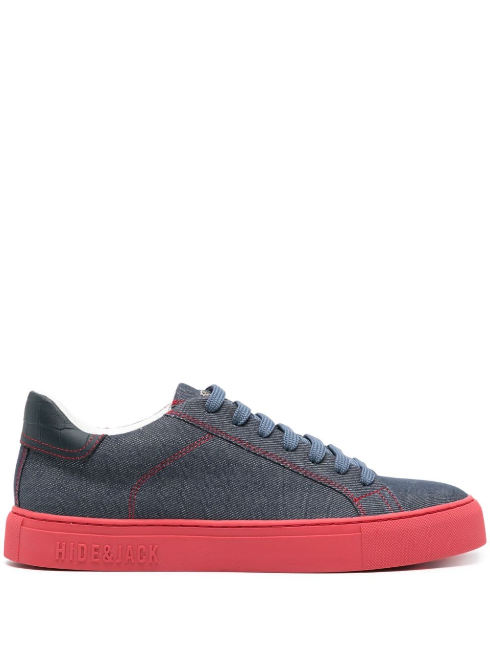 Hide&Jack Essence Denim sneakers - Blue von Hide&Jack