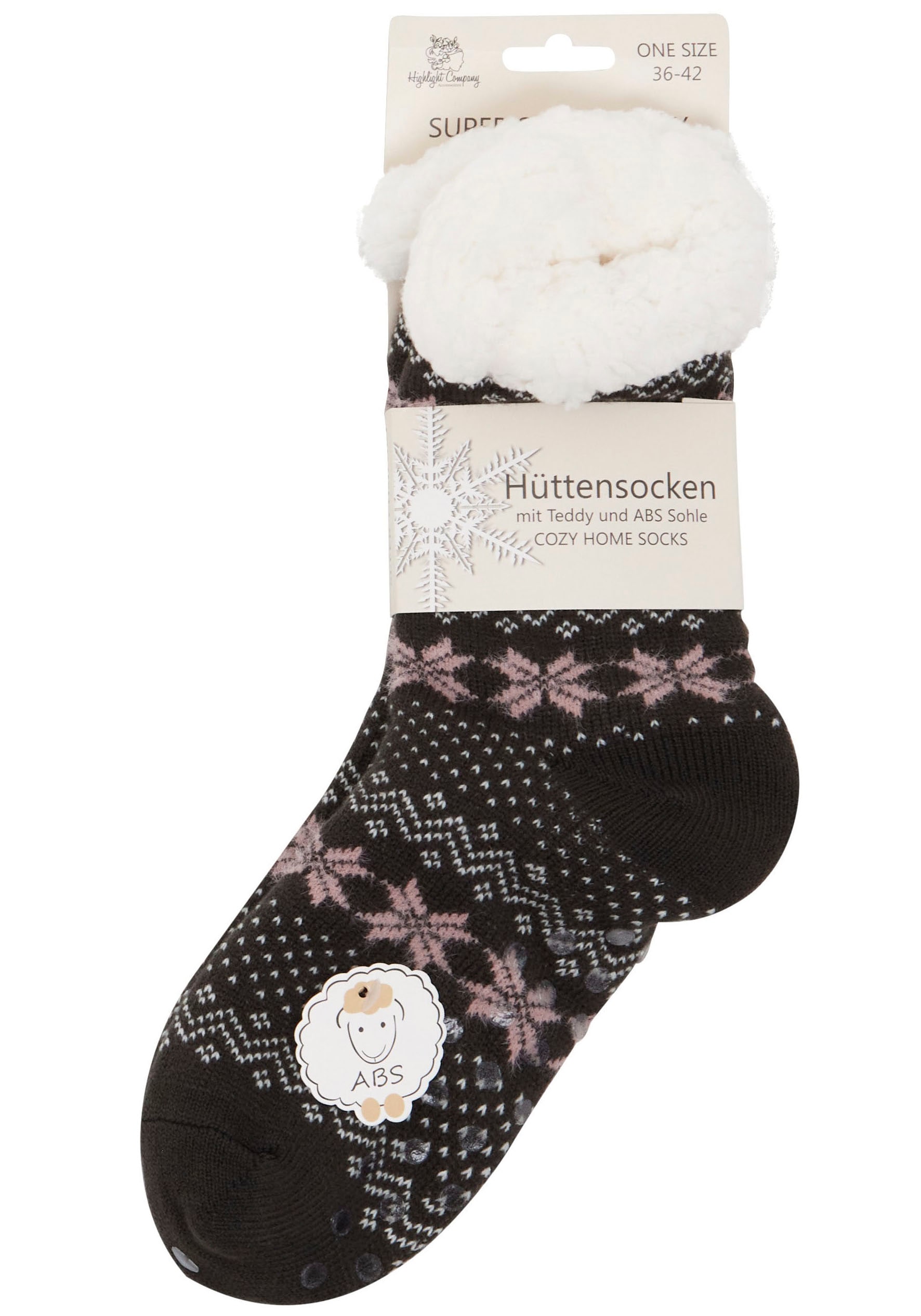 Highlight Company Kuschelsocken, (1 Paar) von Highlight Company