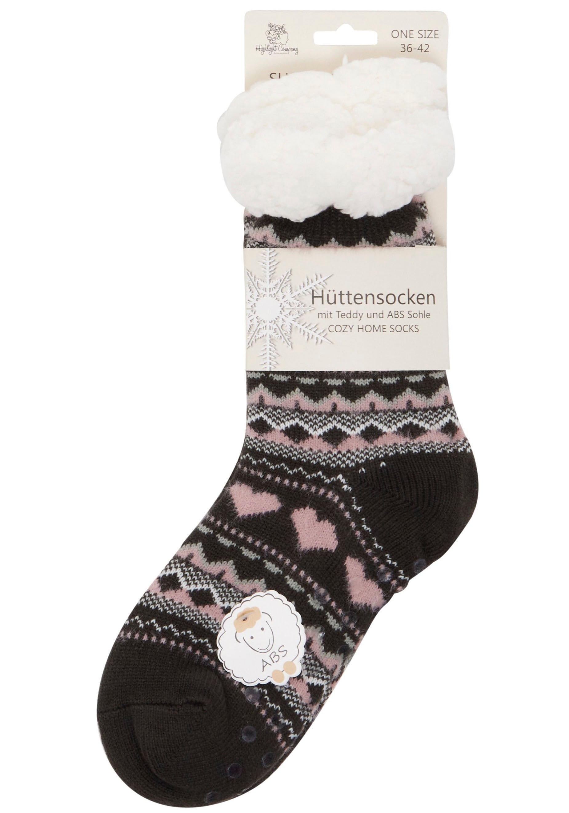 Highlight Company Kuschelsocken, (1 Paar) von Highlight Company