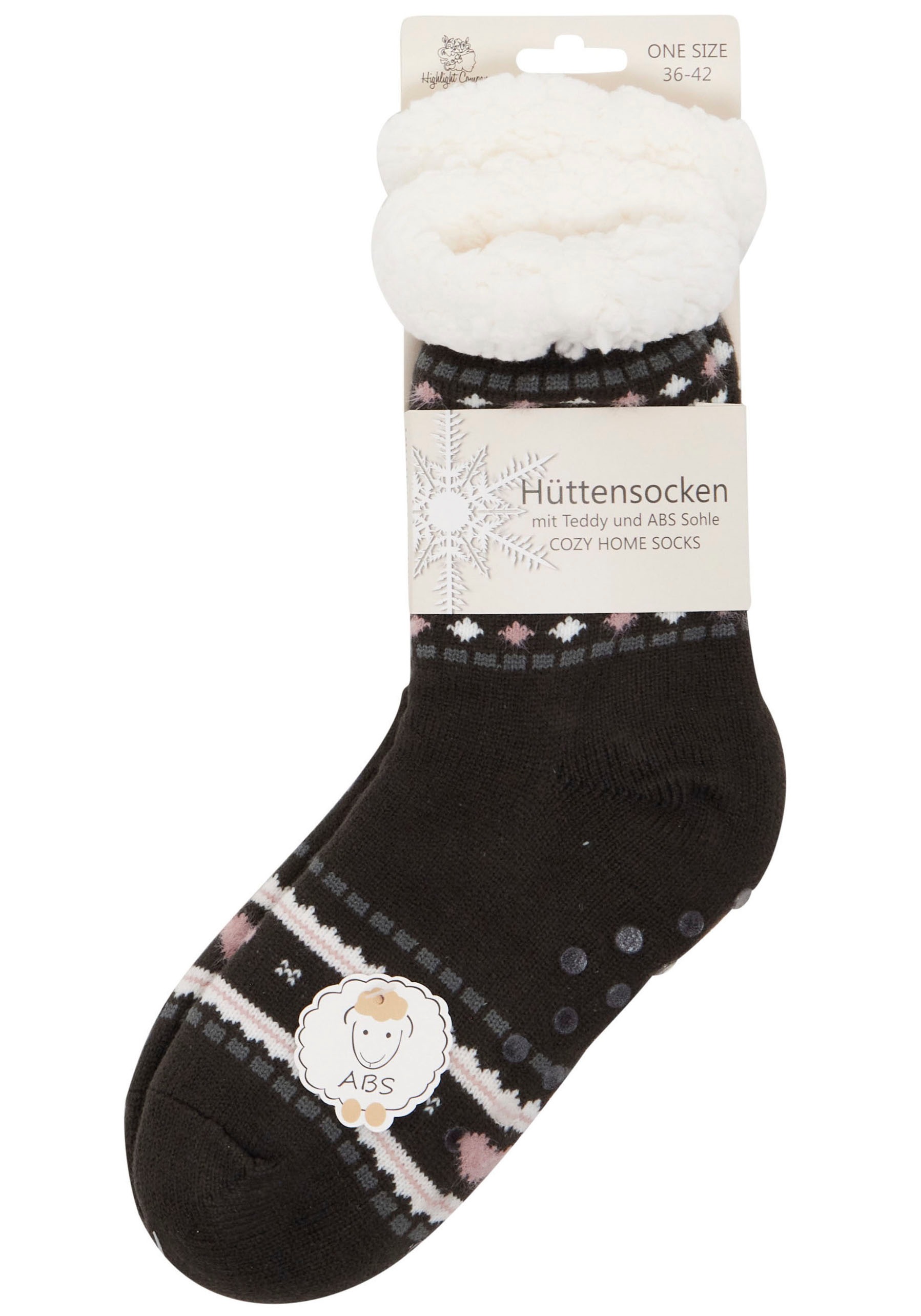 Highlight Company Kuschelsocken, (1 Paar) von Highlight Company