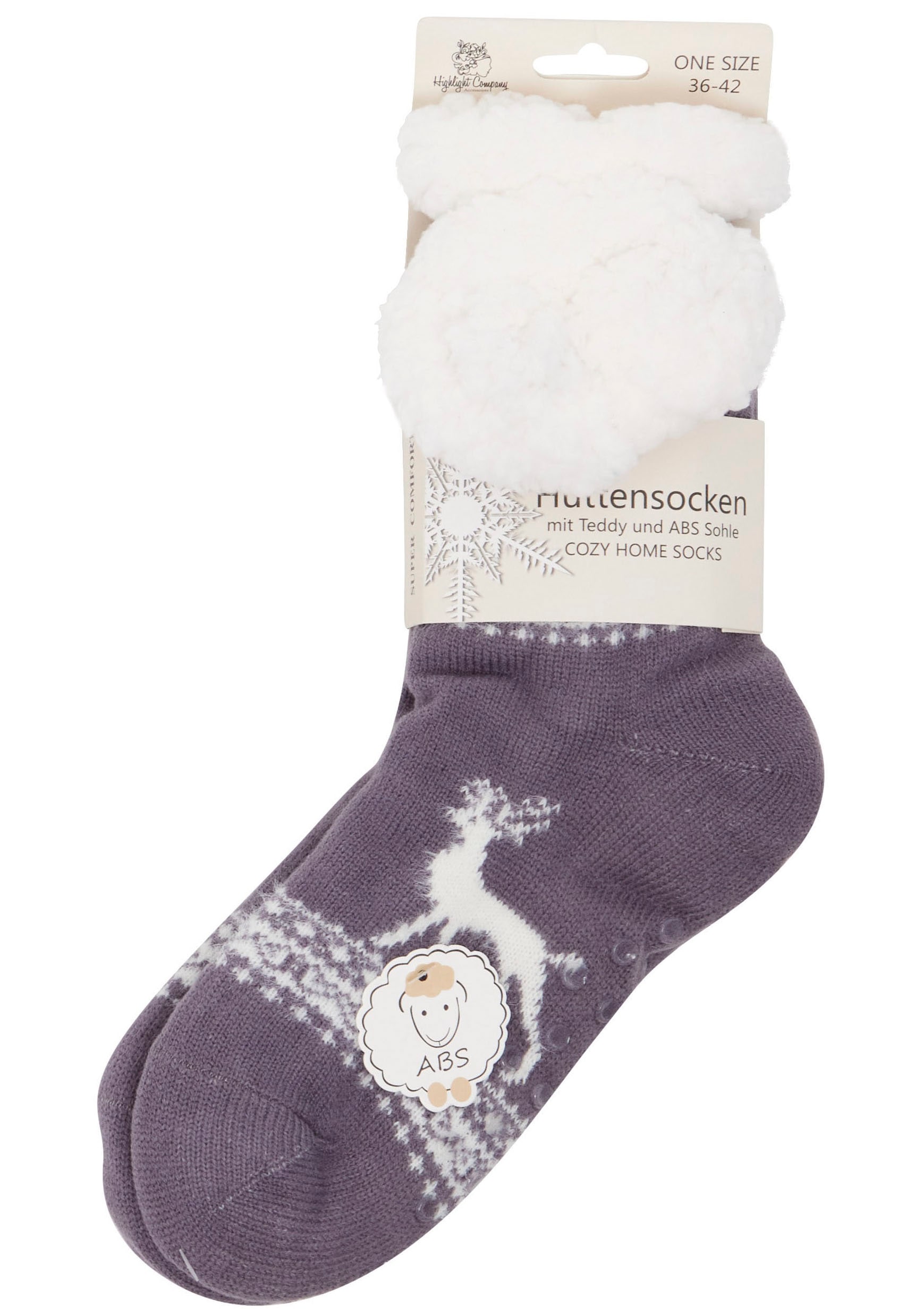 Highlight Company Kuschelsocken, (1 Paar) von Highlight Company