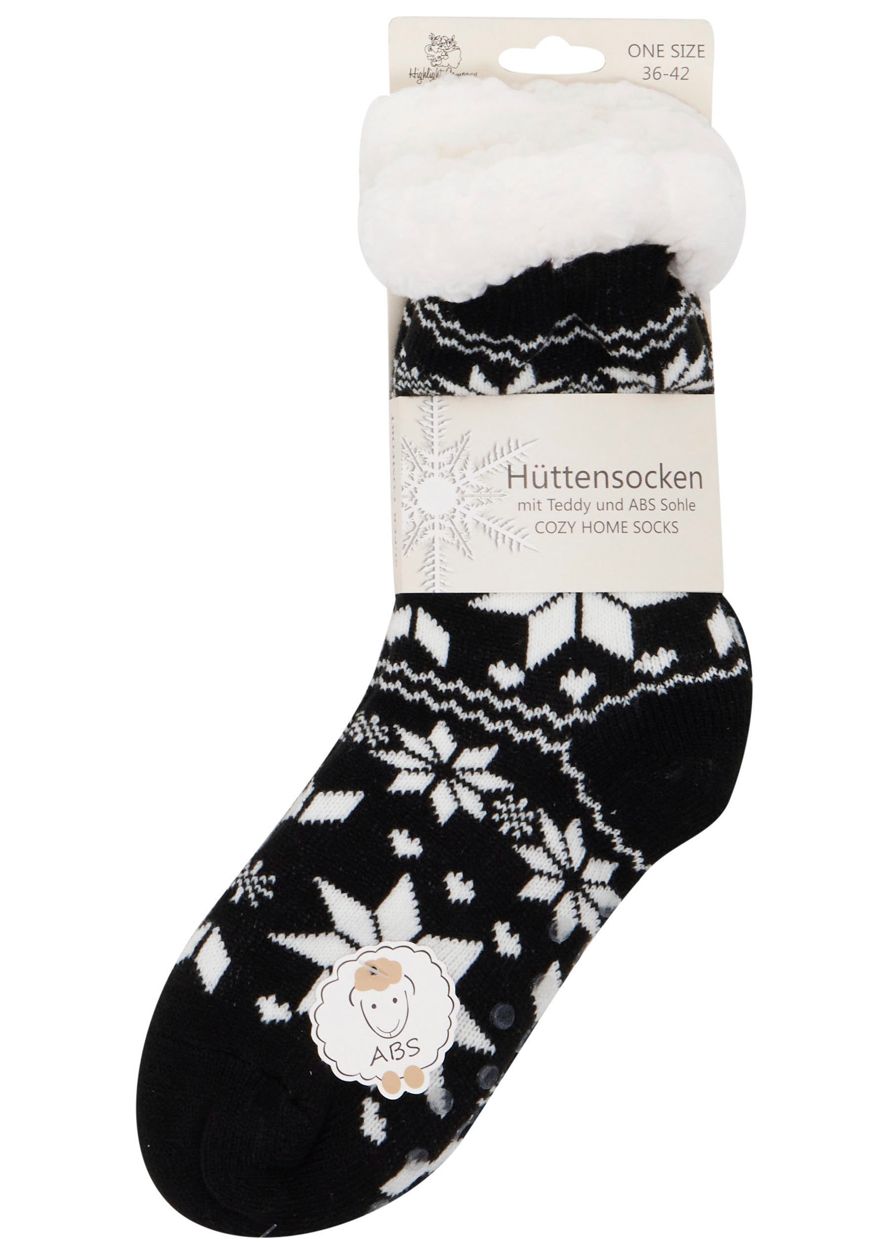 Highlight Company Kuschelsocken, (1 Paar) von Highlight Company