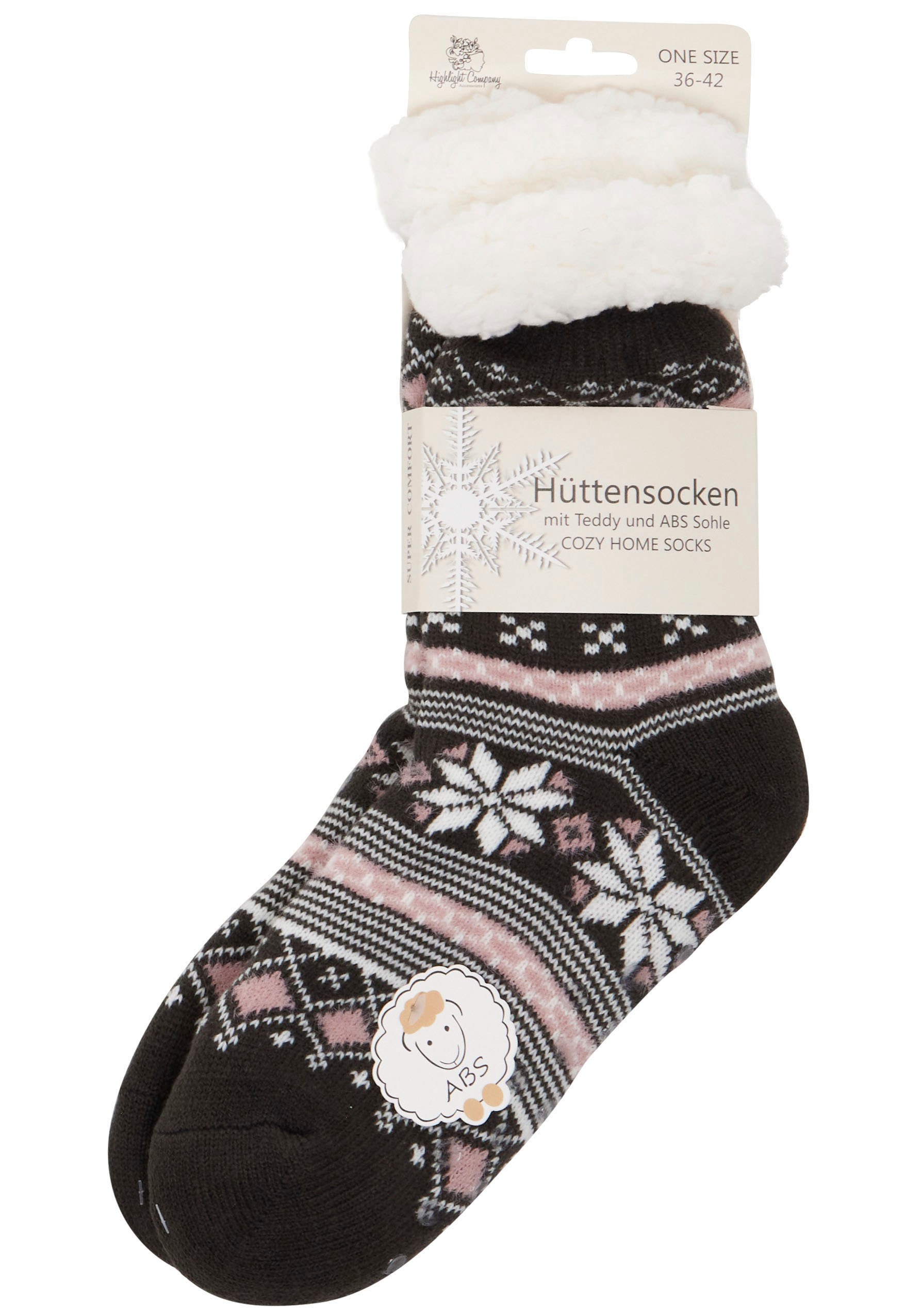 Highlight Company Kuschelsocken, (1 Paar) von Highlight Company