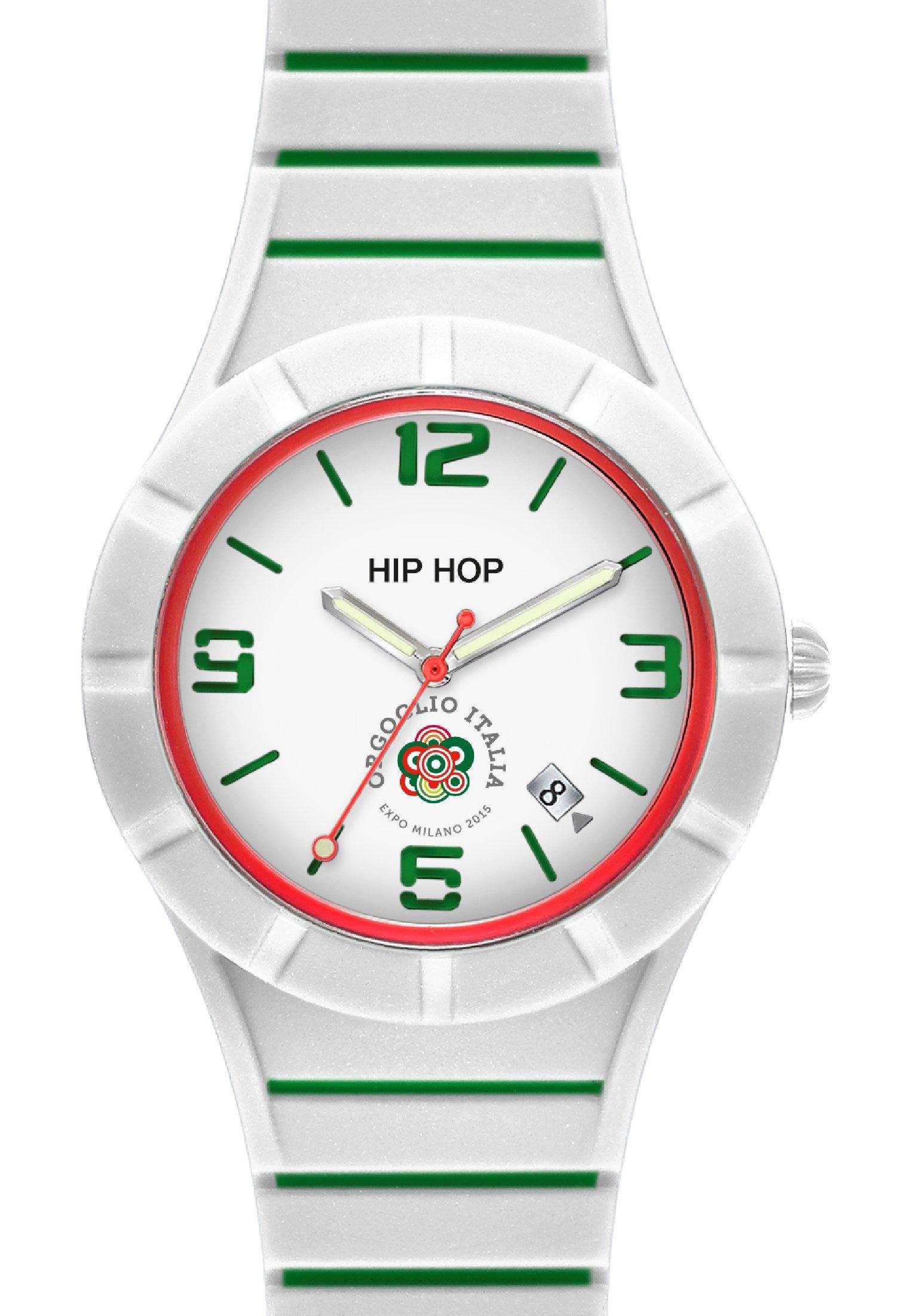 Armbanduhr Expo Milano 2015 Herren Weiss ONE SIZE von Hip Hop